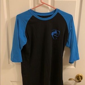 Alphalete 3/4 sleeve baseball t shirt